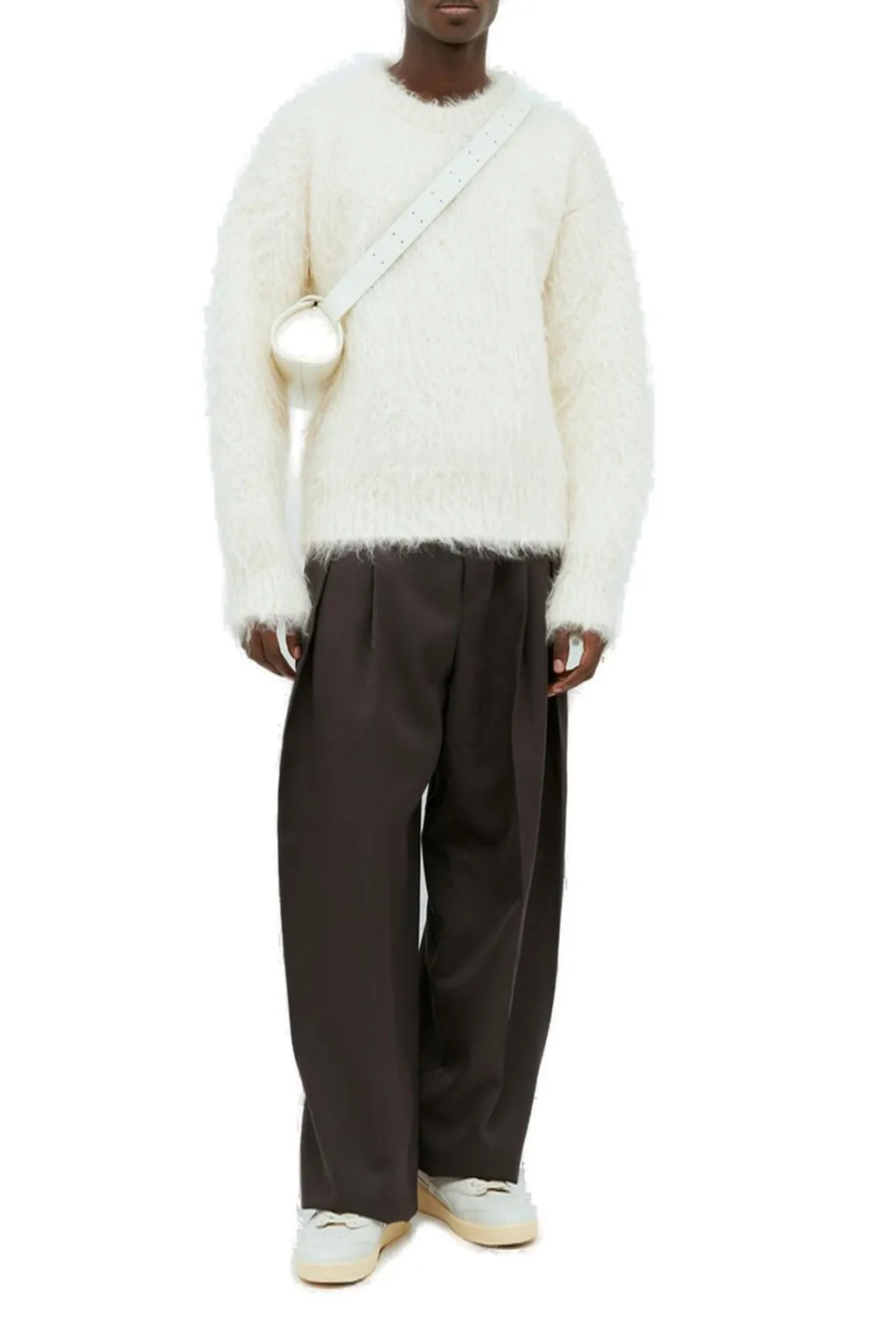 Jil Sander Brushed Crewneck Long-Sleeved Jumper