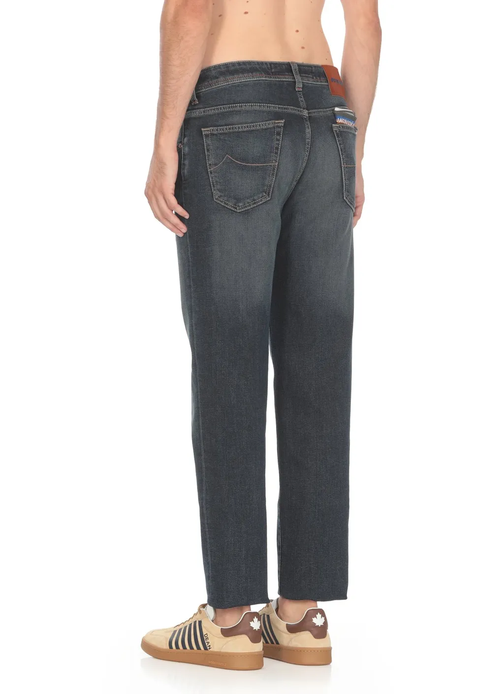 Jacob Cohen Scott Cropped Stretch Jeans
