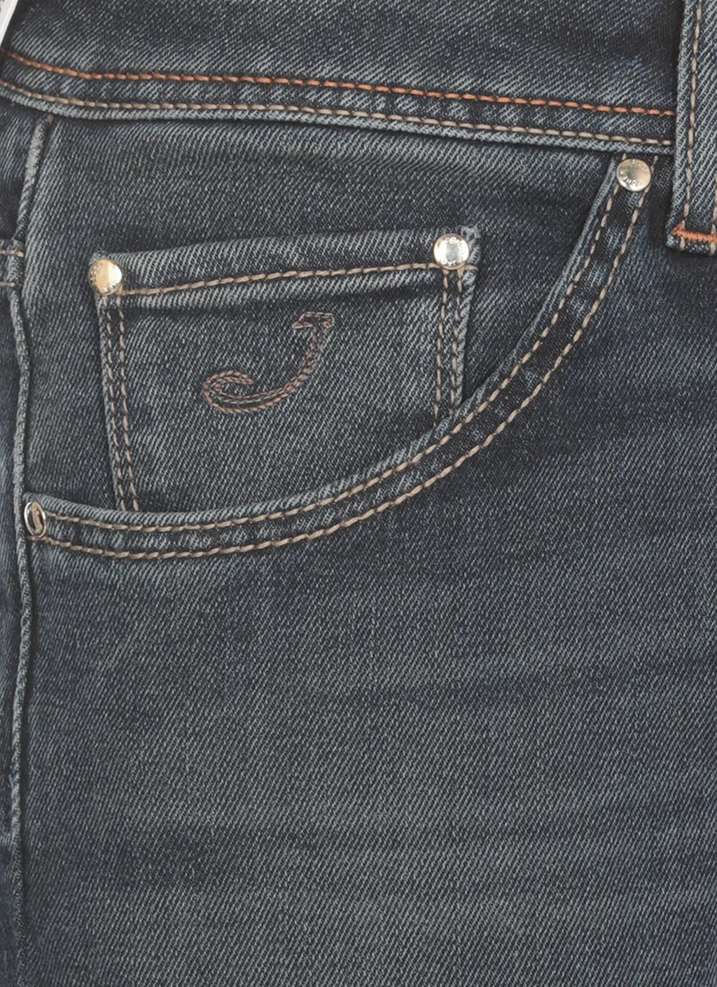 Jacob Cohen Scott Cropped Stretch Jeans