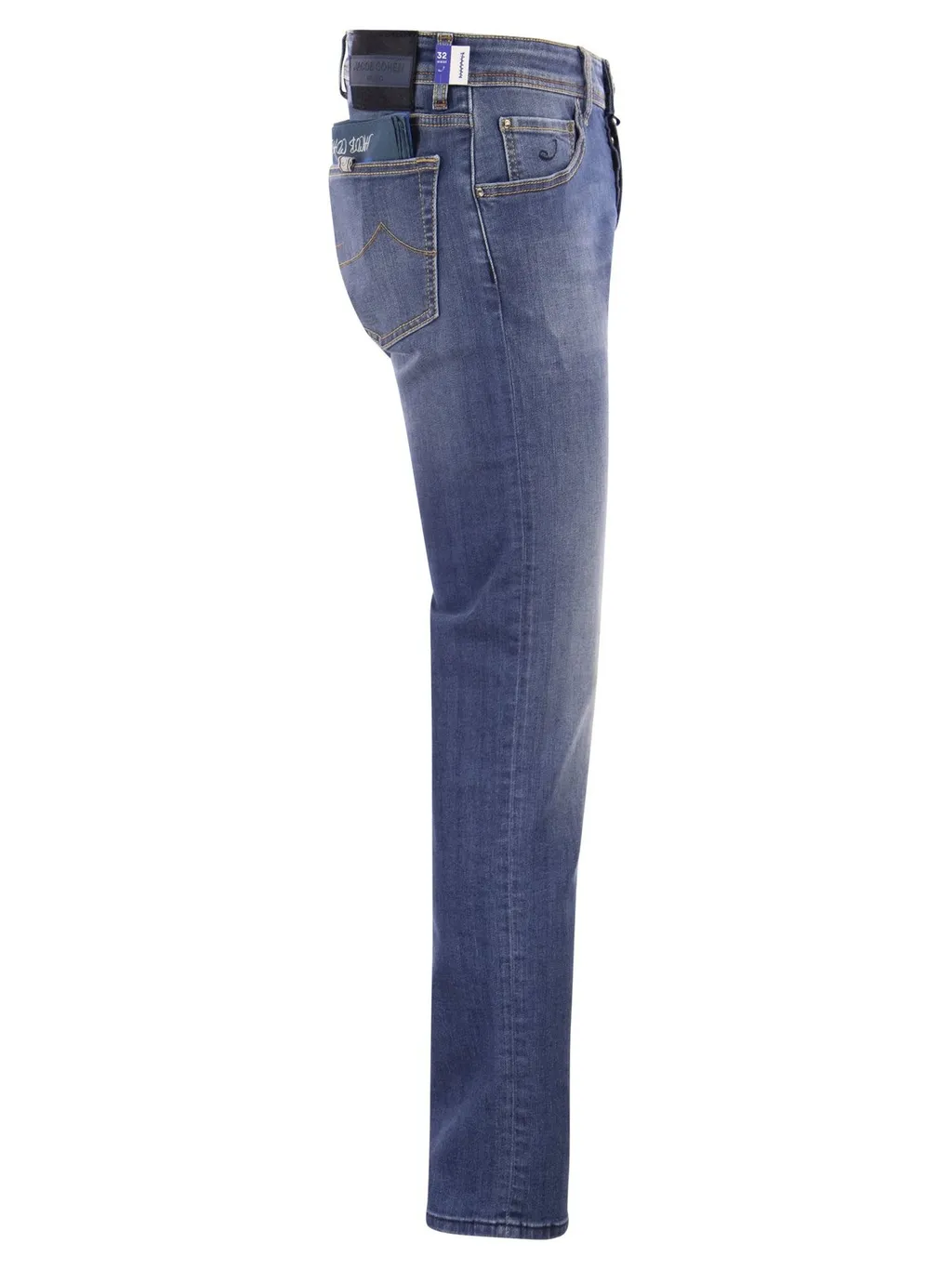 Jacob Cohen Nick Logo Patch Straight-Leg Jeans