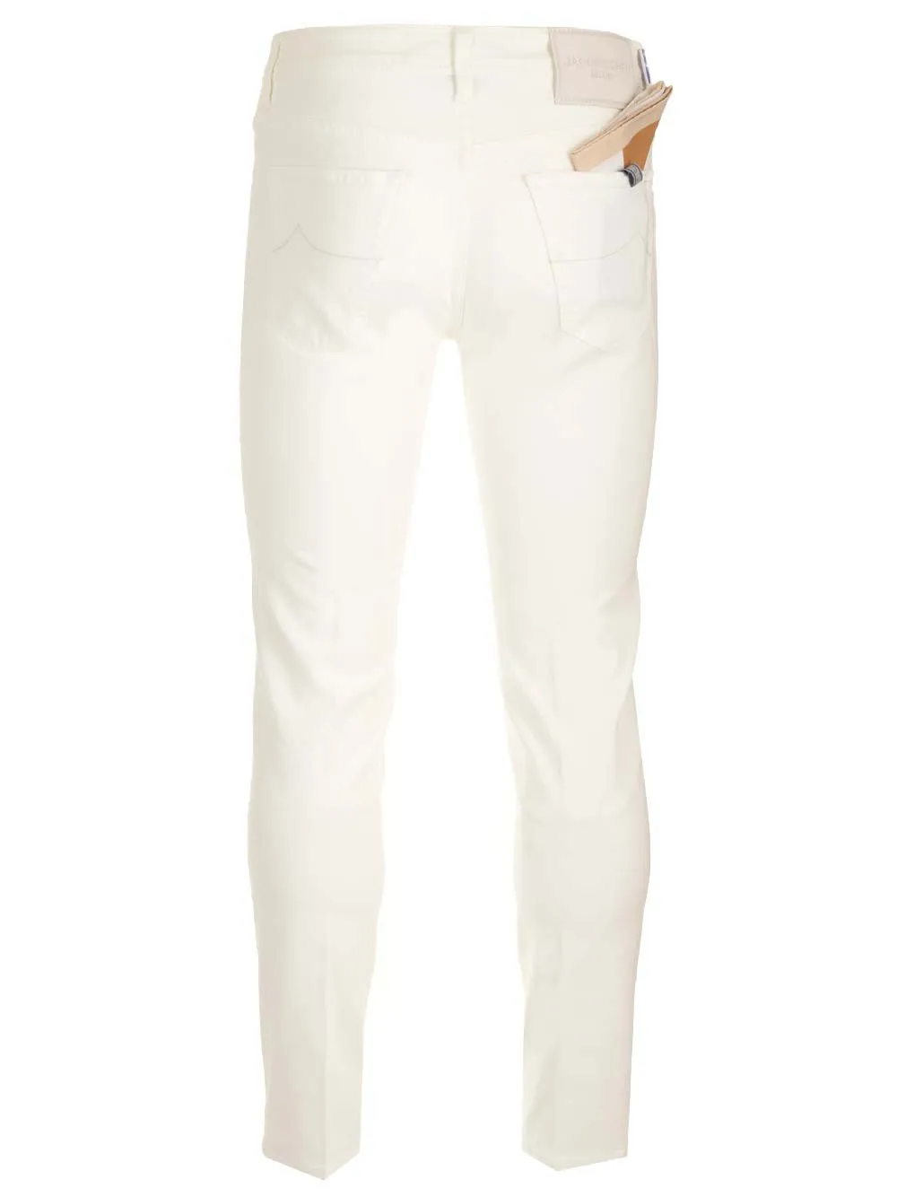 Jacob Cohen Logo Patch Straight-Leg Jeans