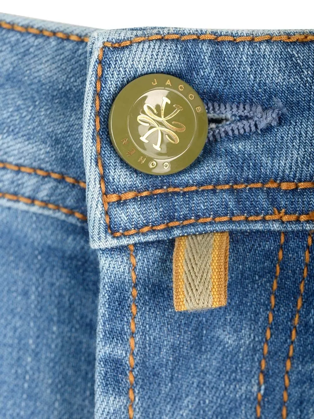 Jacob Cohen Nick Logo Patch Slim-Fit Jeans