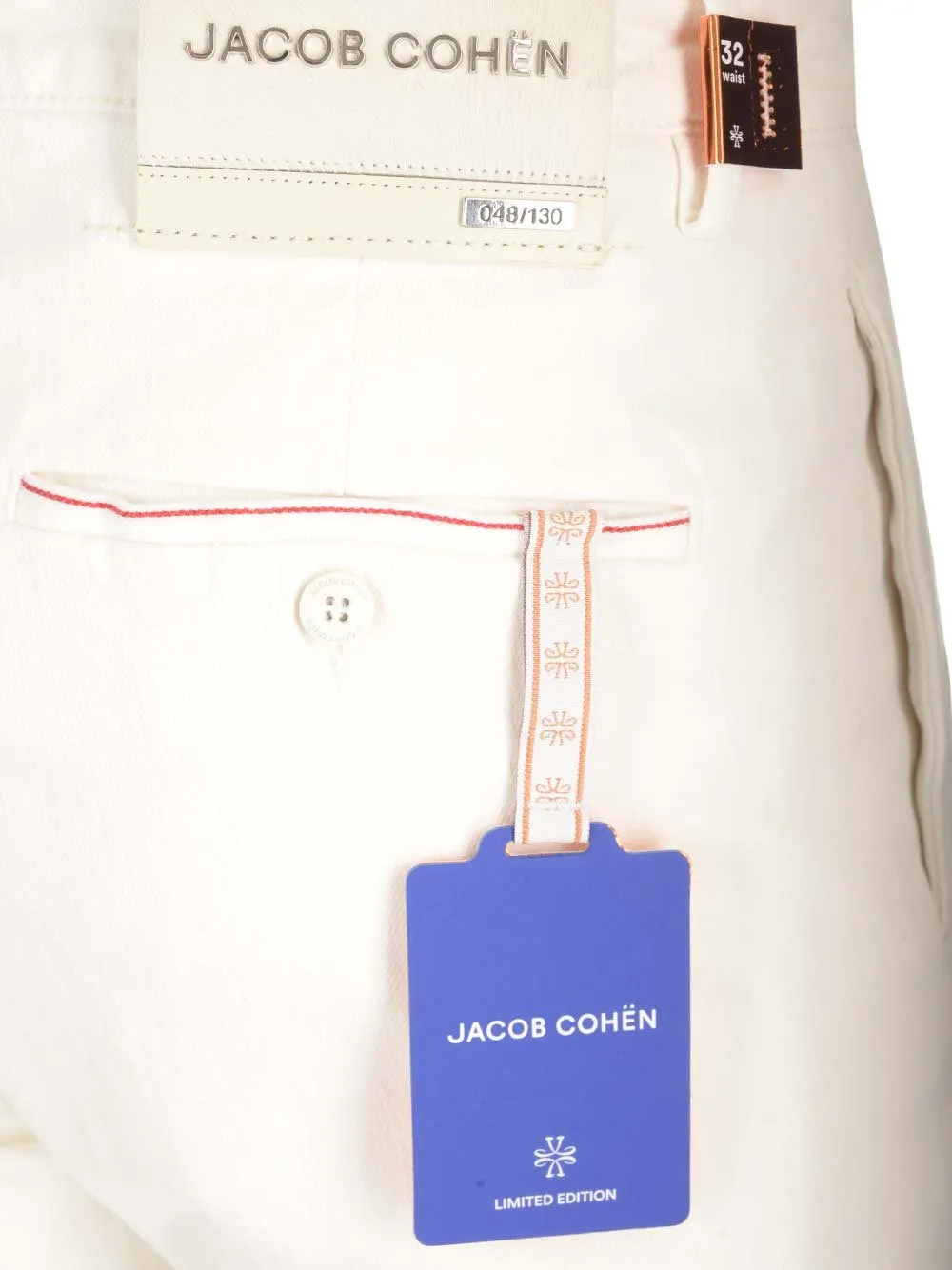 Jacob Cohen Logo Patch Straight-Leg Jeans