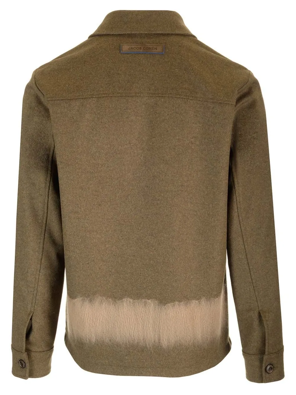 Jacob Cohen Bleached-Effect Straight Hem Shirt