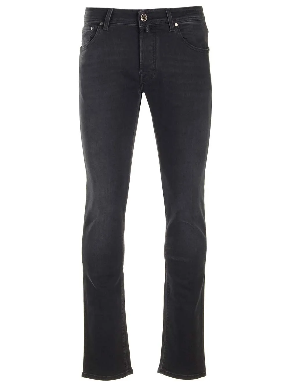Jacob Cohen Logo Patch Low-Rise Jeans