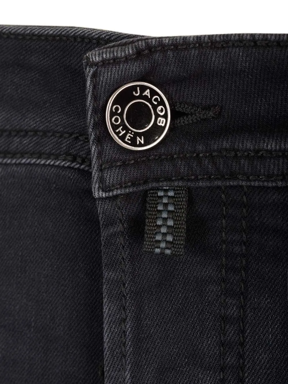 Jacob Cohen Logo Patch Low-Rise Jeans
