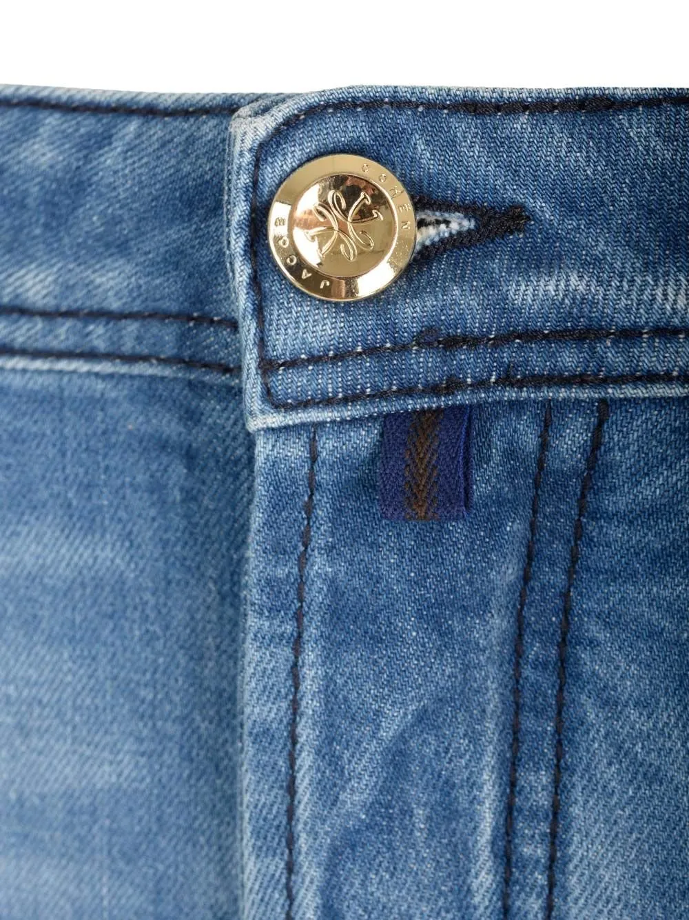 Jacob Cohen Logo-Patch Straight-Leg Jeans