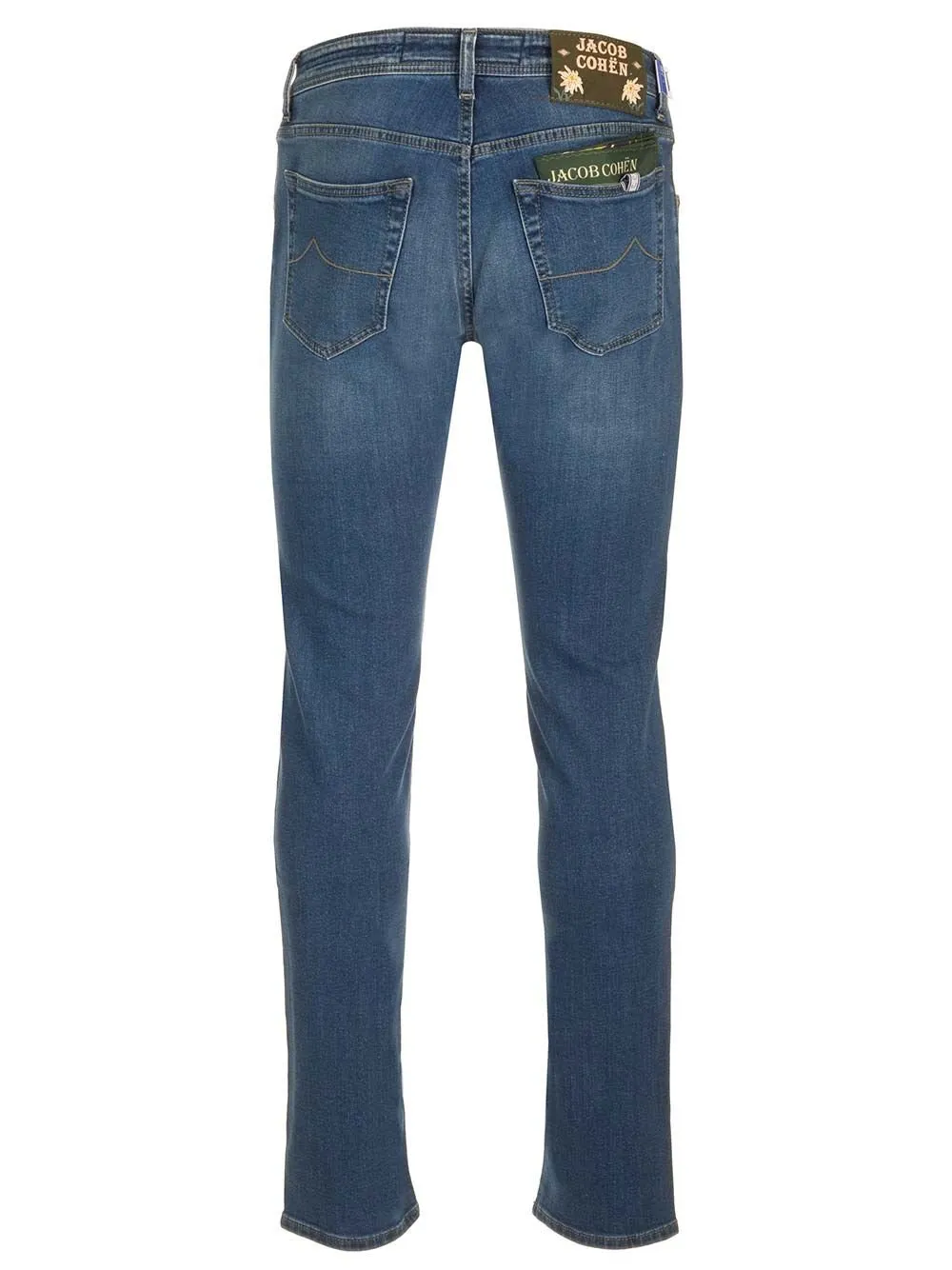Jacob Cohen Mid-Rise Slim-Fit Jeans
