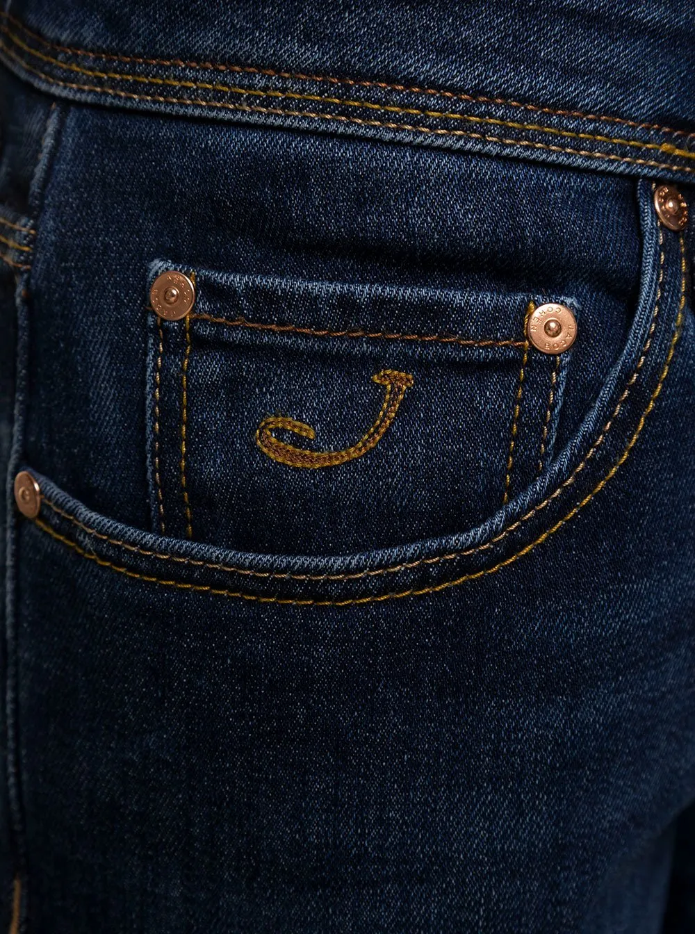 Jacob Cohen Logo-Patch Straight-Cut Jeans