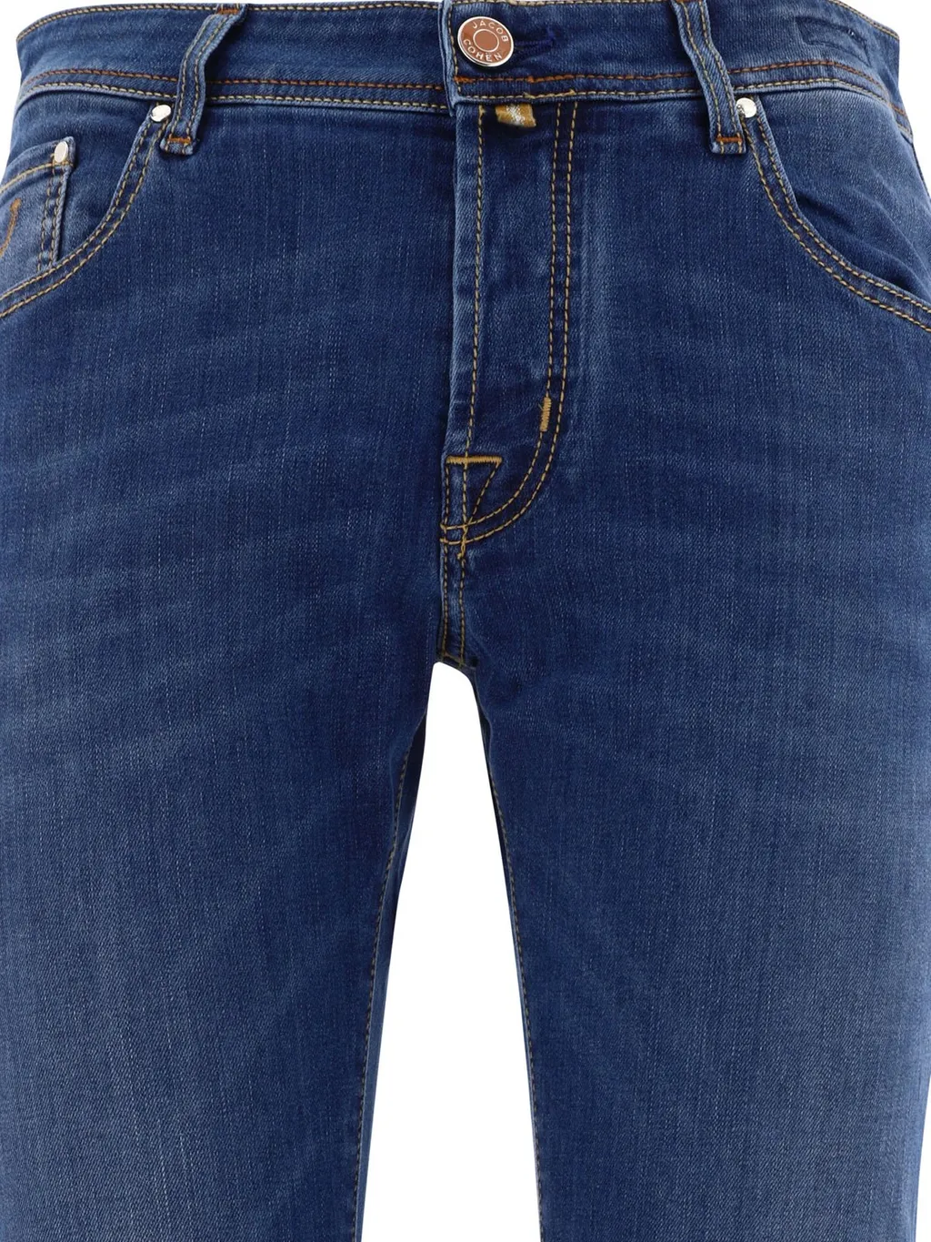 Jacob Cohen Logo-Embroidered Slim-Cut Jeans