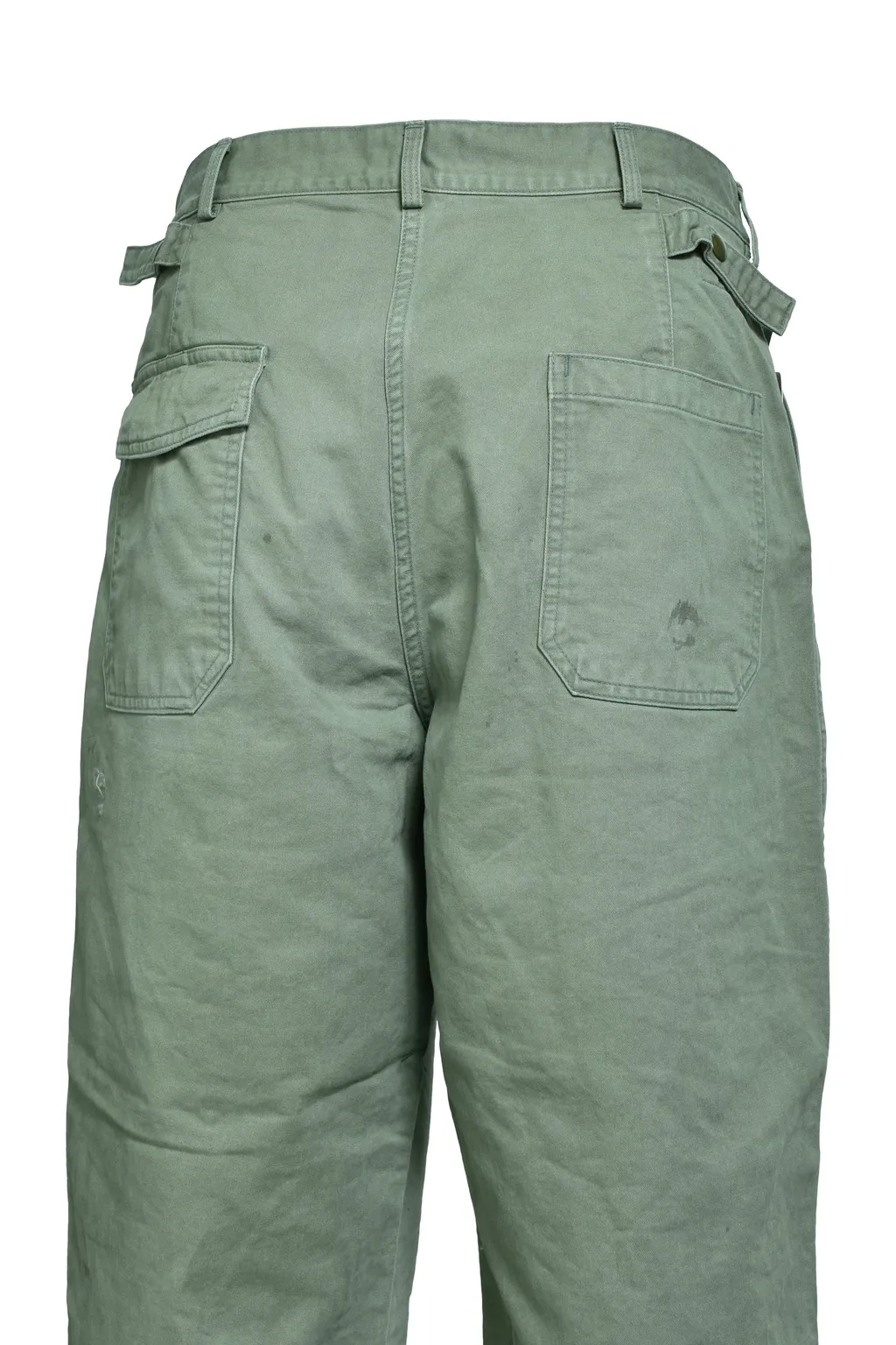 Repaired Usaf Mechanic Pants / Aged Sage Grn