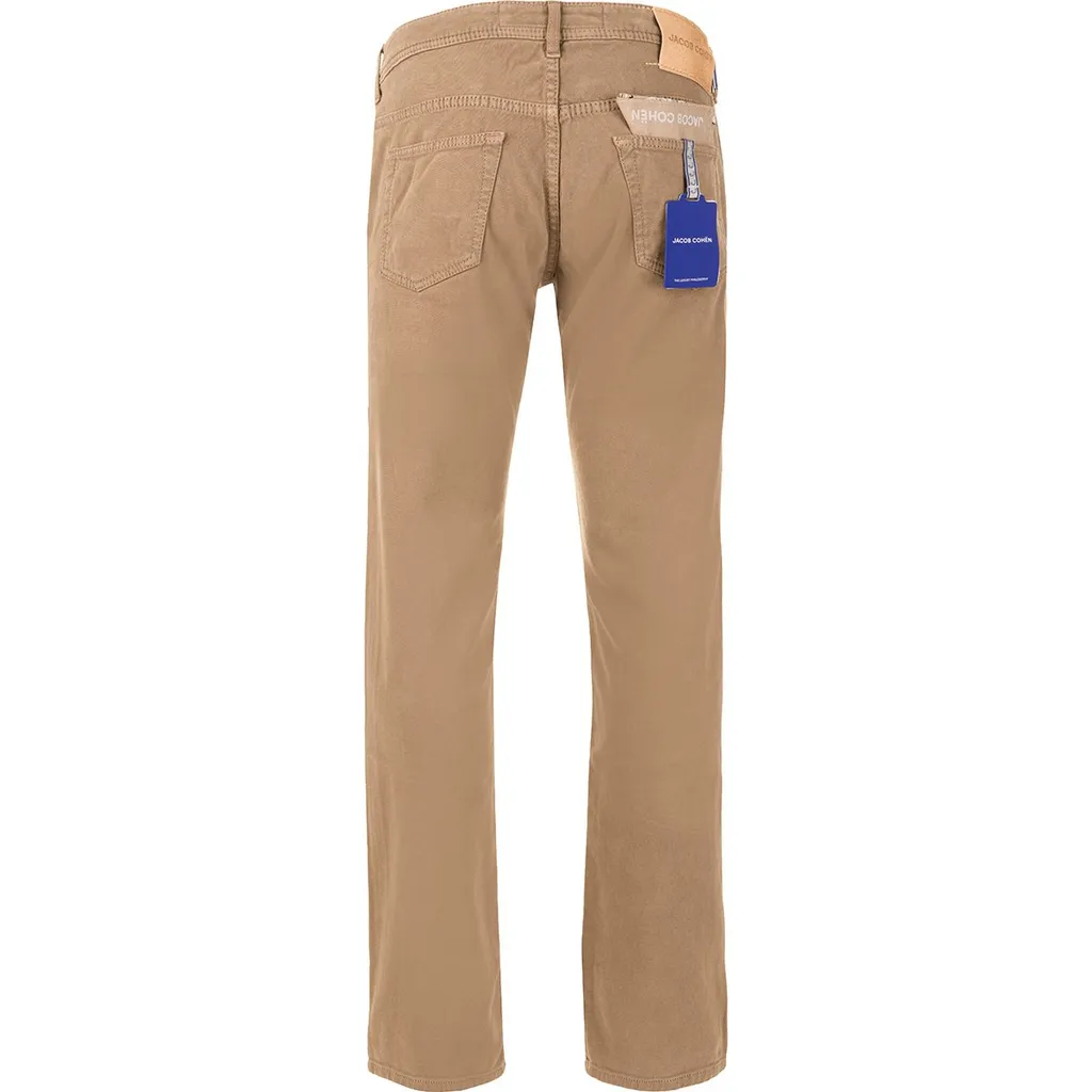 Jacob Cohen Logo Patch Slim Fit Trousers