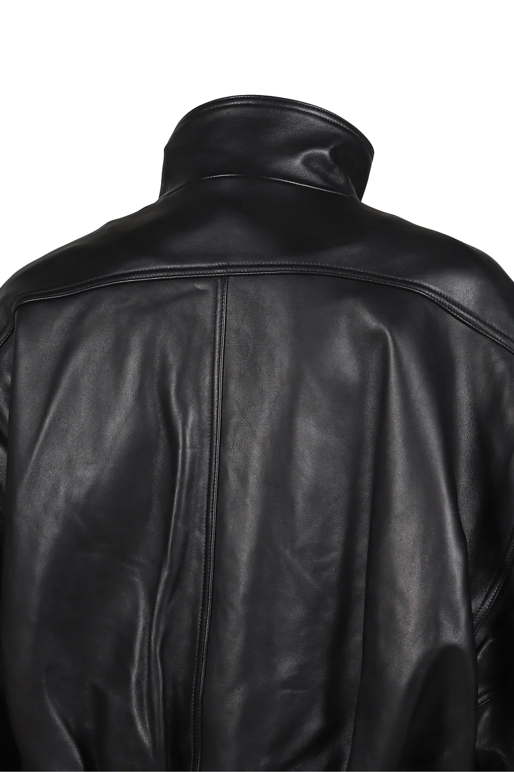 Ruff Rider Leather Jacket / Blk