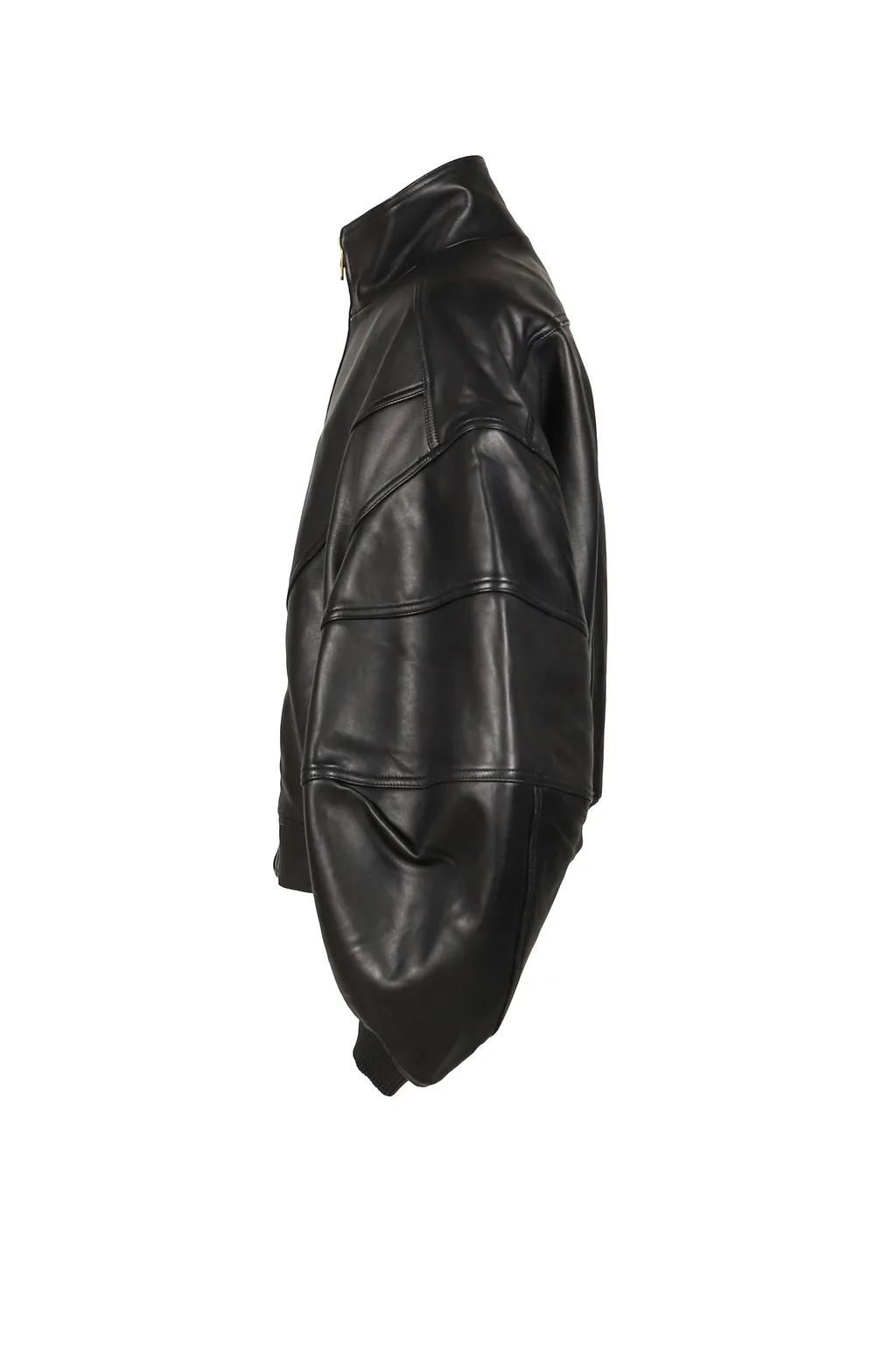Ruff Rider Leather Jacket / Blk