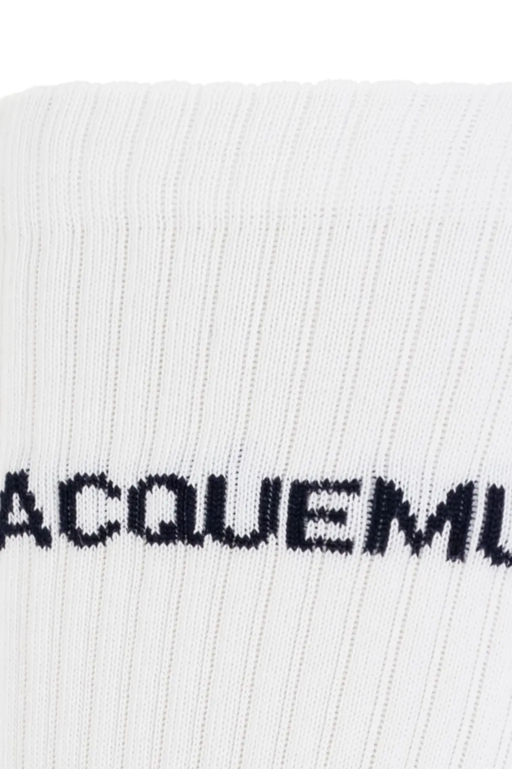 Jacquemus Ribbed Crew Socks
