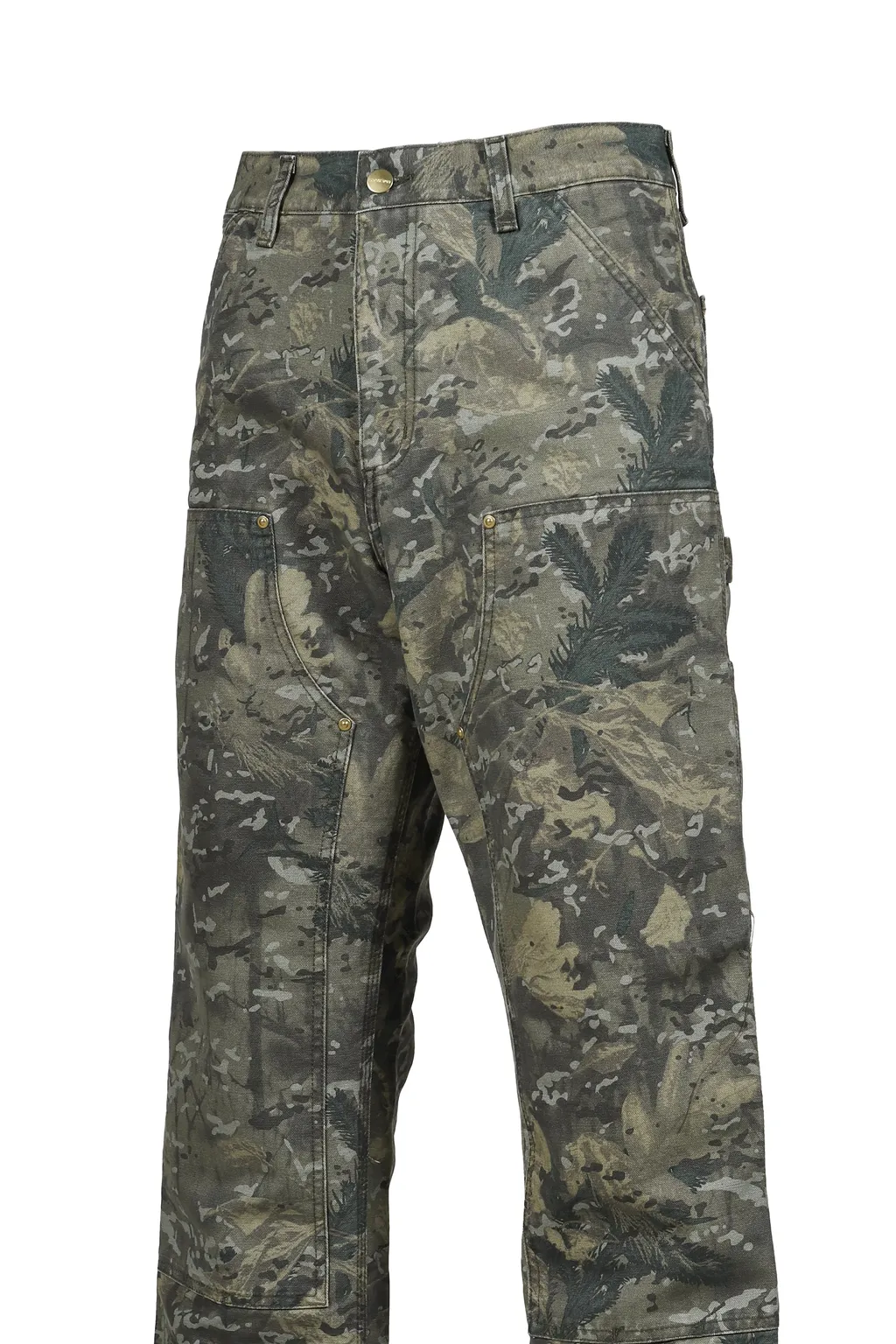 Double Knee Pant / Camo Combi Grn