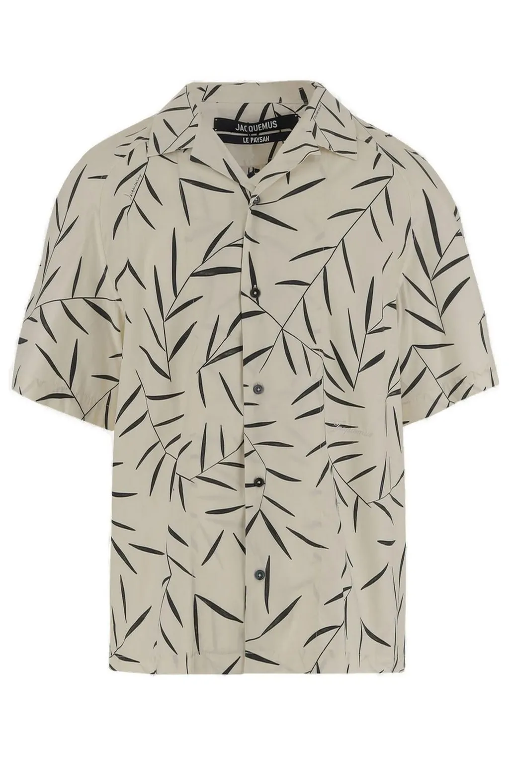 Jacquemus Leaf Printed Short-Sleeved Shirt