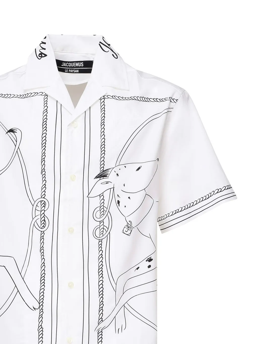 Jacquemus The Jean Short-Sleeve Shirt