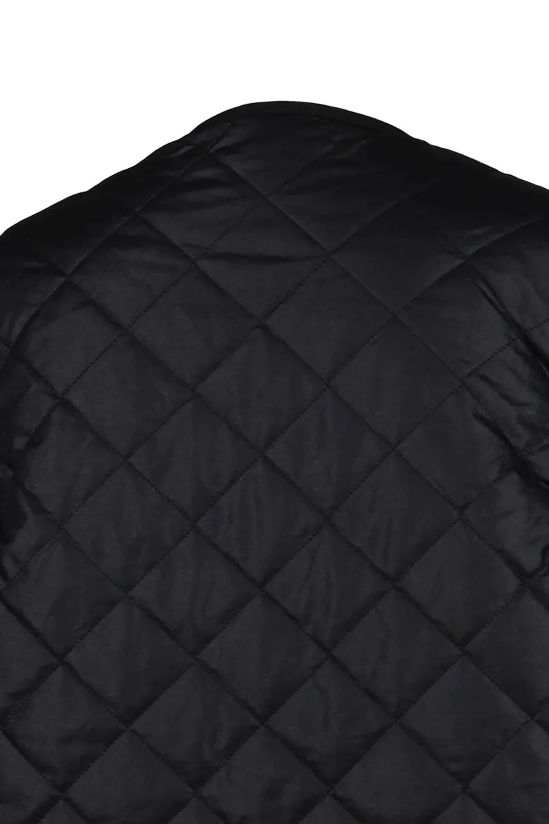 Tech Reversible British Hunter Fur Vest / Blk