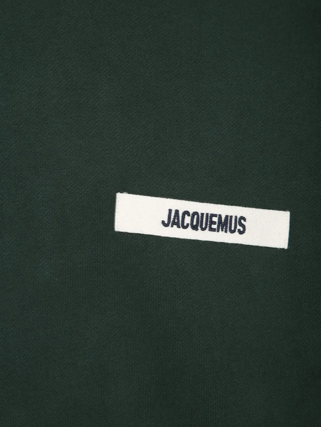 Jacquemus Logo Patch Long Sleeved Hoodie