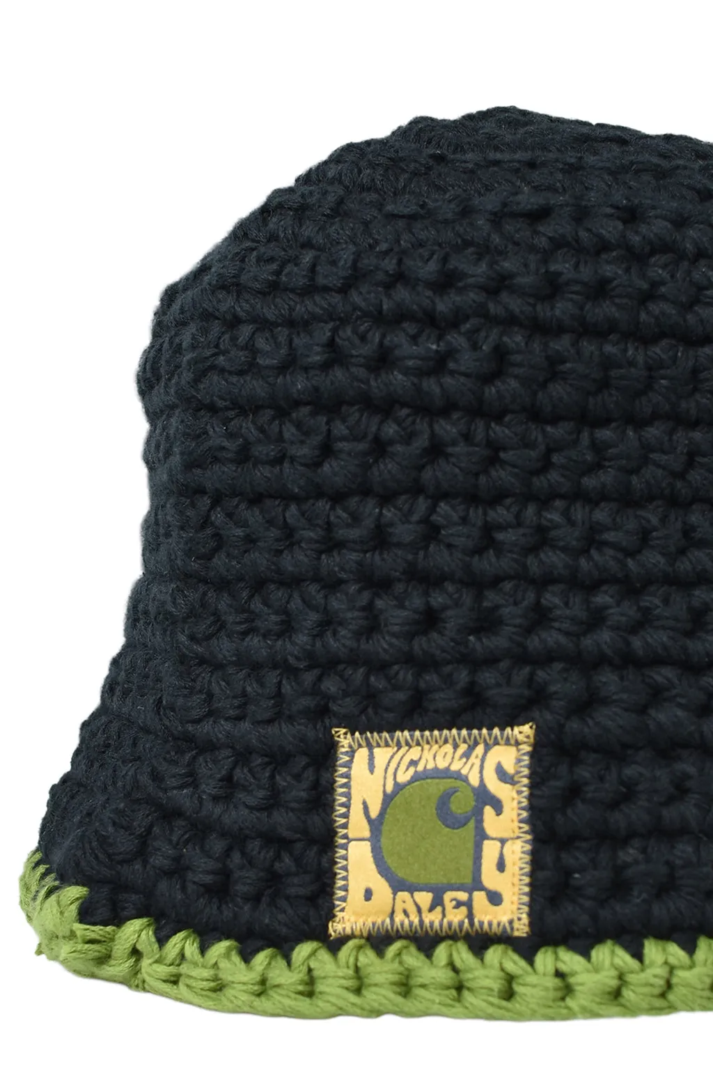 Knitted Hat / Nd Black / Black / Cedar Green