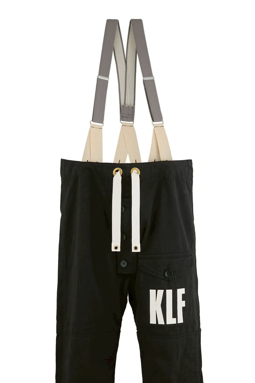 Klf_Suspenders Pants/Klf / Blk