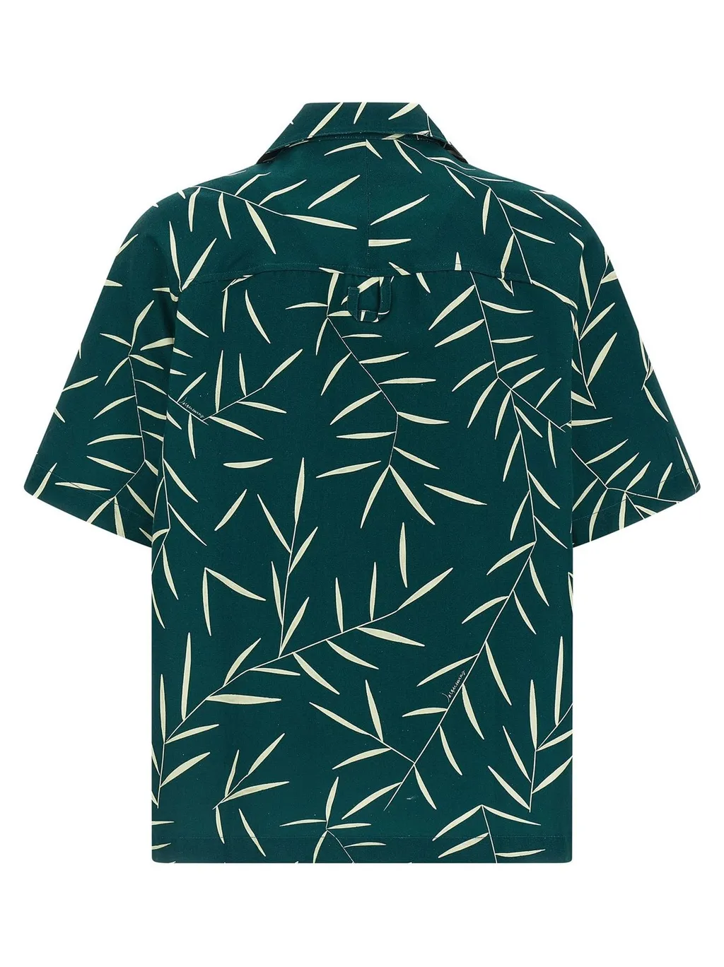 Jacquemus Leaf Printed Short-Sleeved Shirt