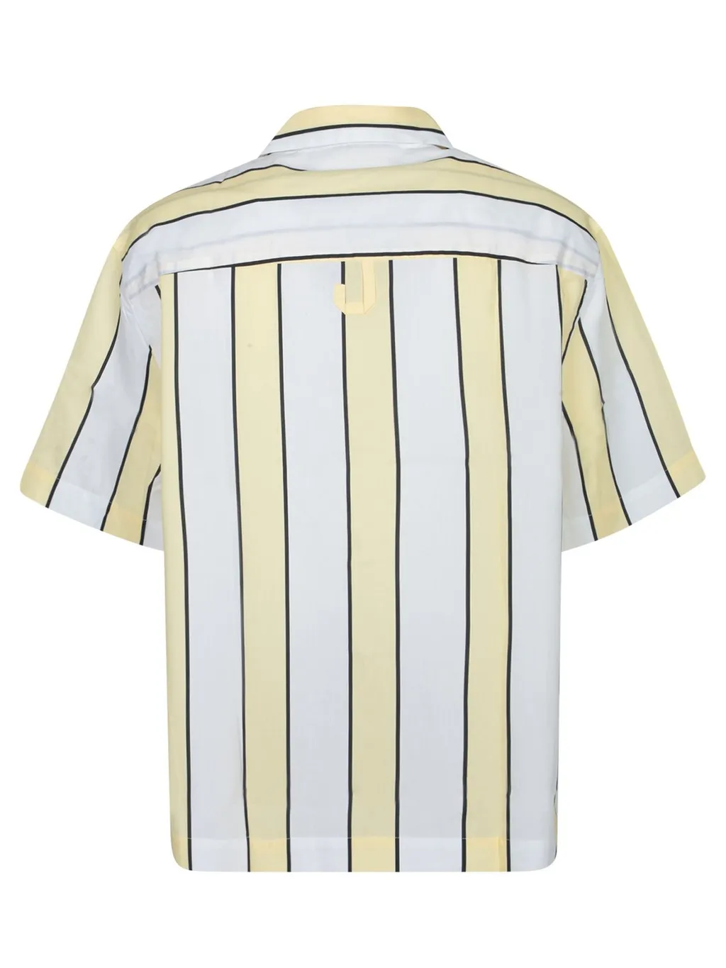 Jacquemus Logo Embroidered Striped Shirt