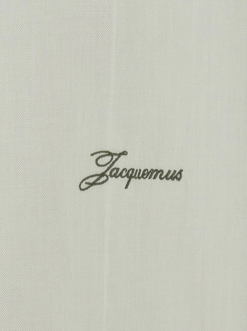 Jacquemus Long-Sleeved Curved Hem Shirt