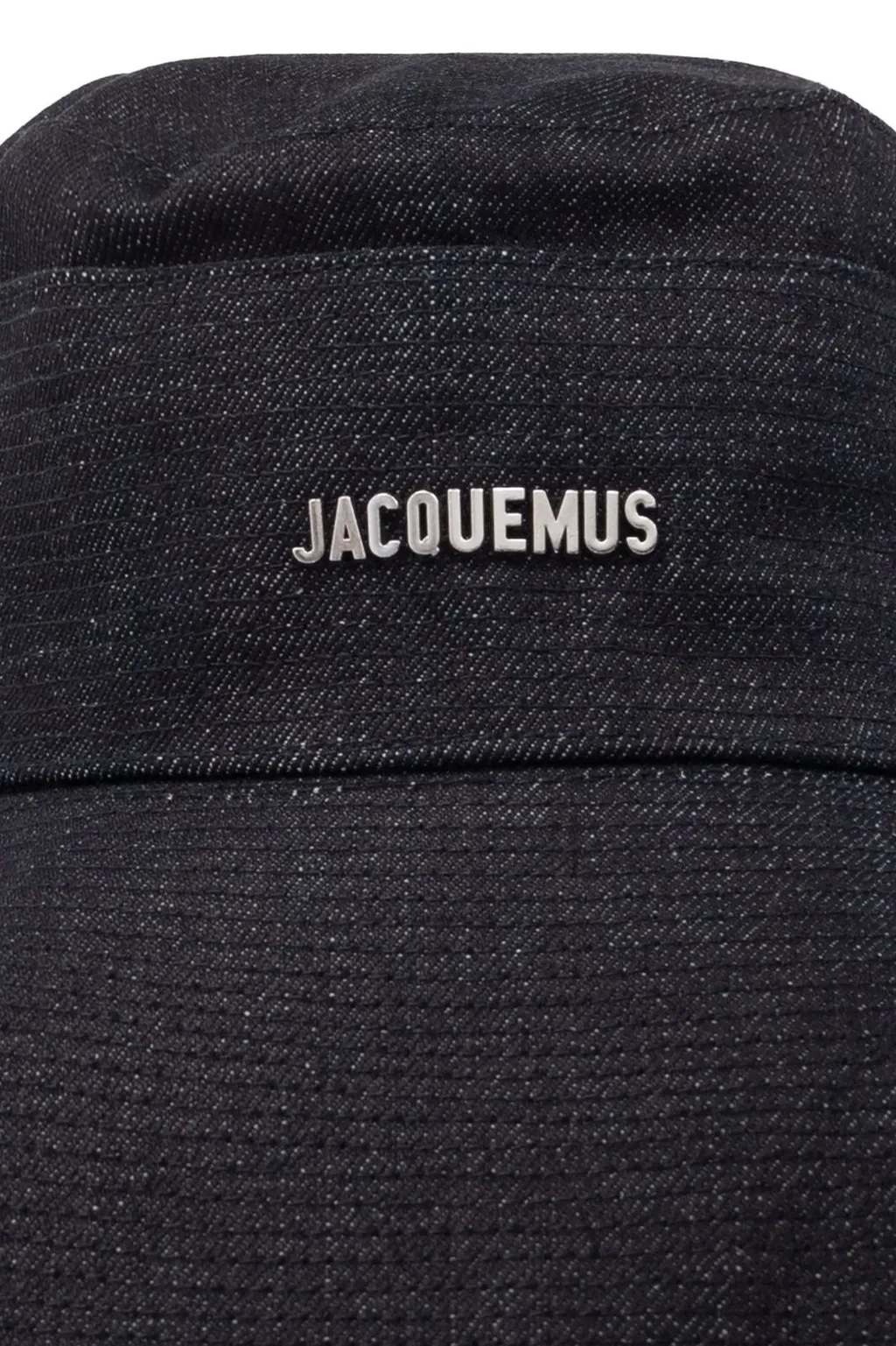 Jacquemus The De-NÎMes Logo Plaque Bucket Hat