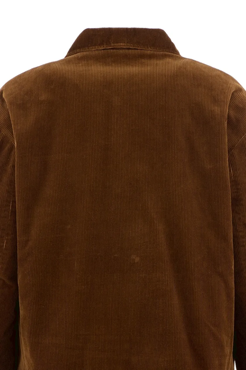 Corduroy Boa Jacket / Brw