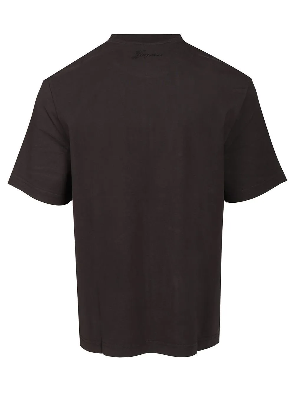 Jacquemus Logo Embroidered Straight Hem T-Shirt