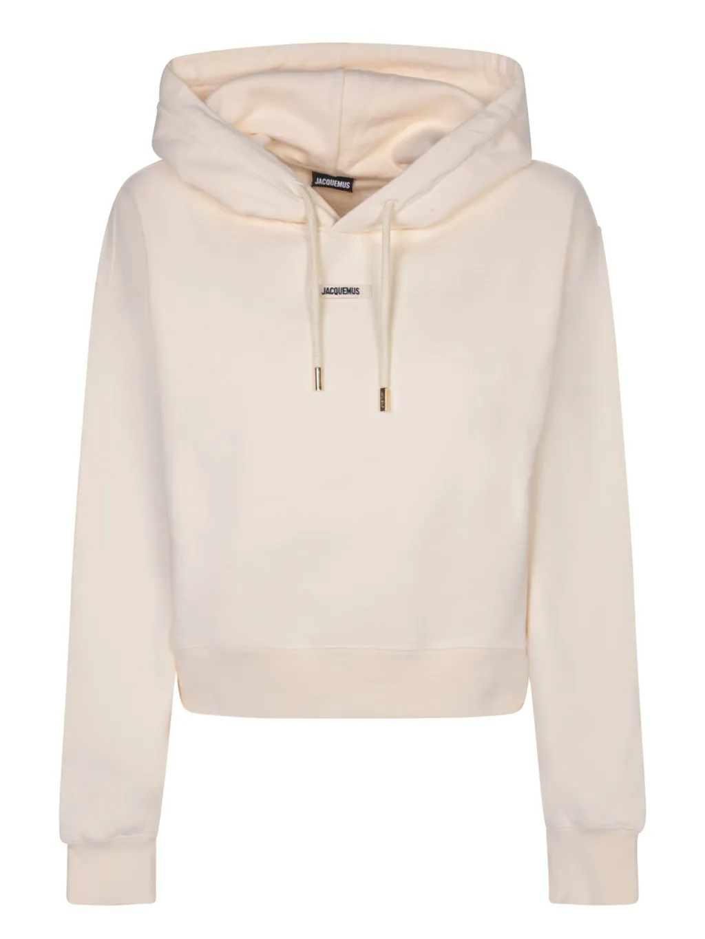 Jacquemus Logo Patch Drawstring Hoodie