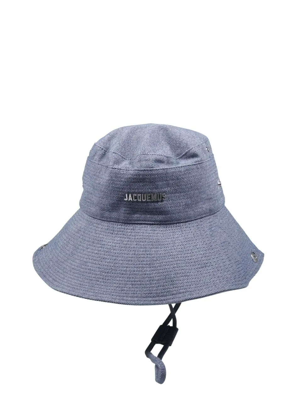 Jacquemus Logo Plaque Brim-Tie Hat