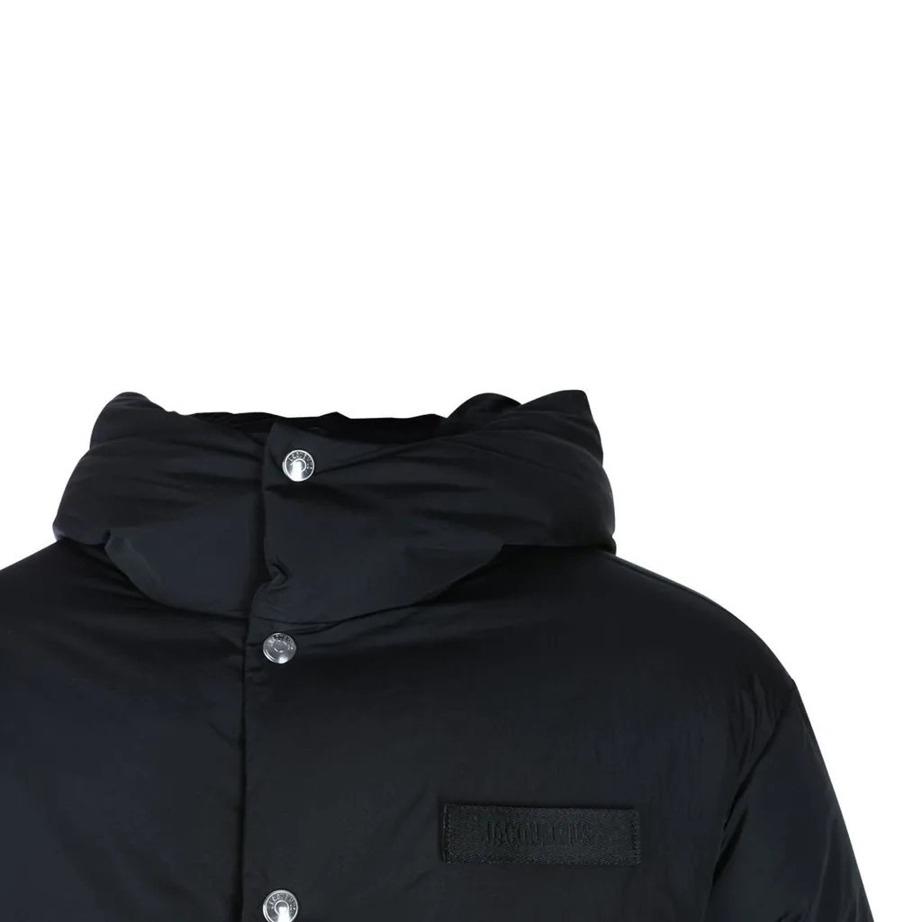 Jacquemus Logo Patch Hooded Jacket