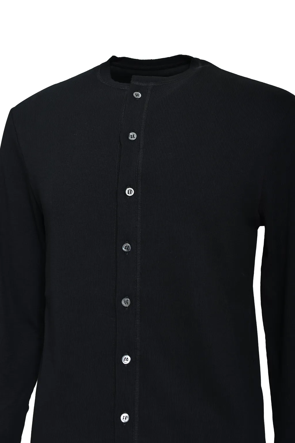 Nudo Serafino Long Sleeve / Md45_59 Blk