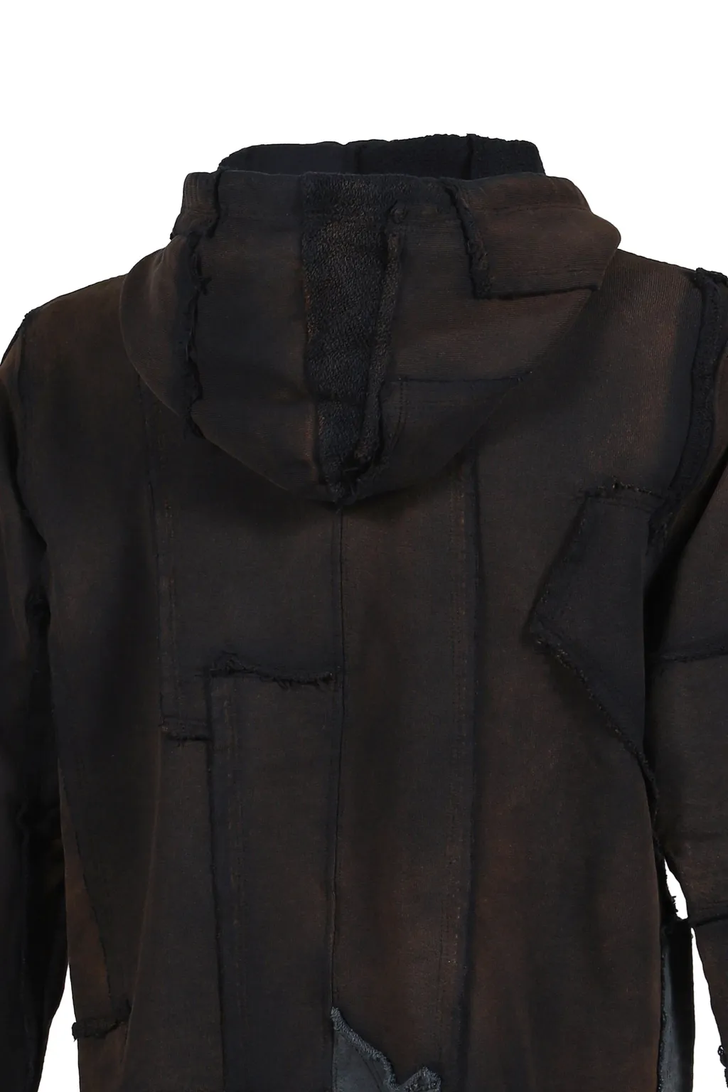 Zipup Hoodie Scrap / Potassium Blk