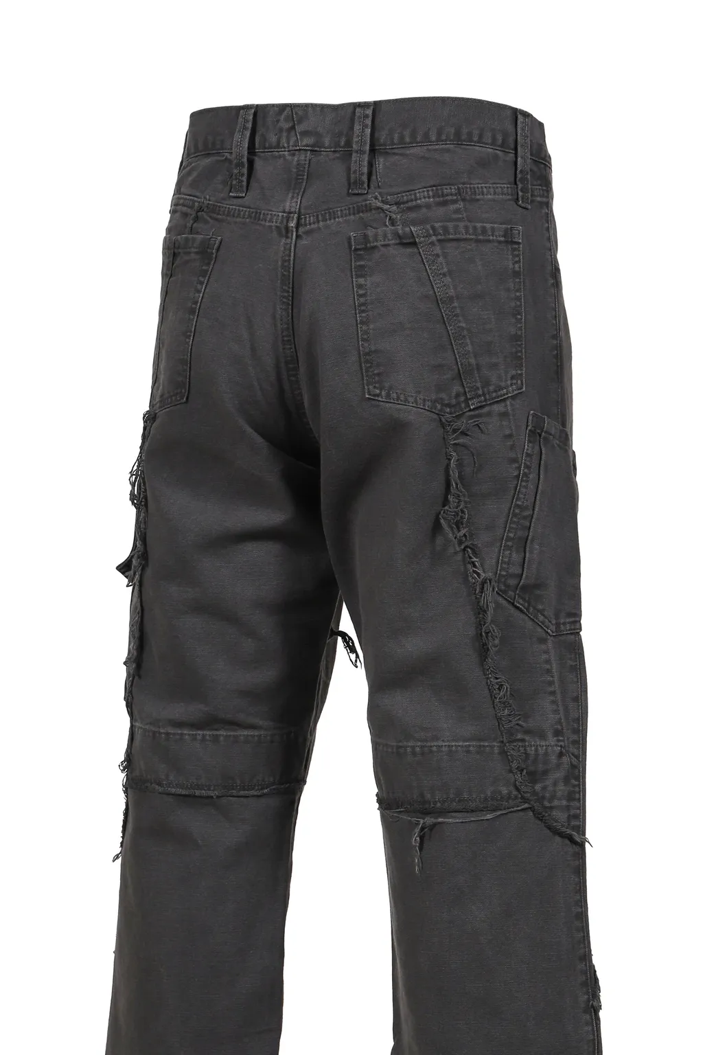 Cargo Pants Scrap / Worn Black