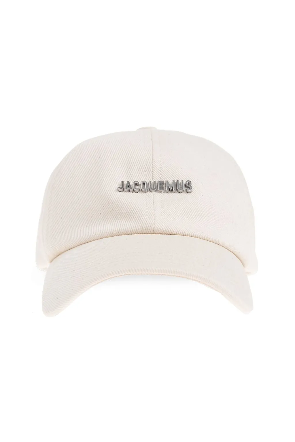Jacquemus Logo Plaque Curved Peak Cap