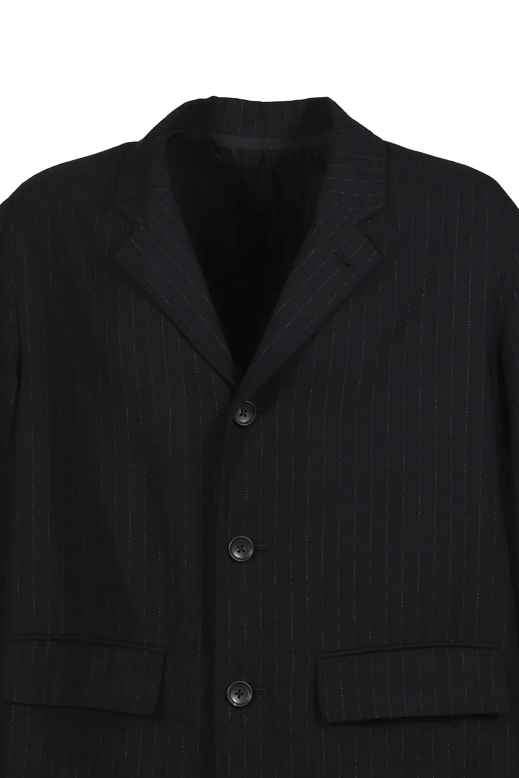 Pin Stripe Bebop Jacket / Black