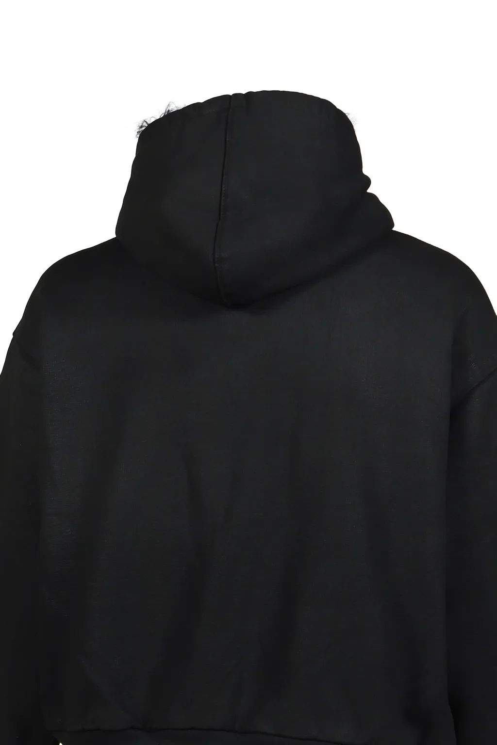 Waxed Hoodie Jacket / Black