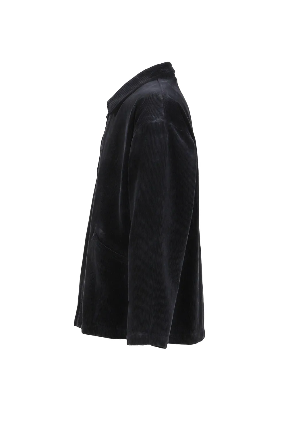 Corduroy Zip Jacket / Black