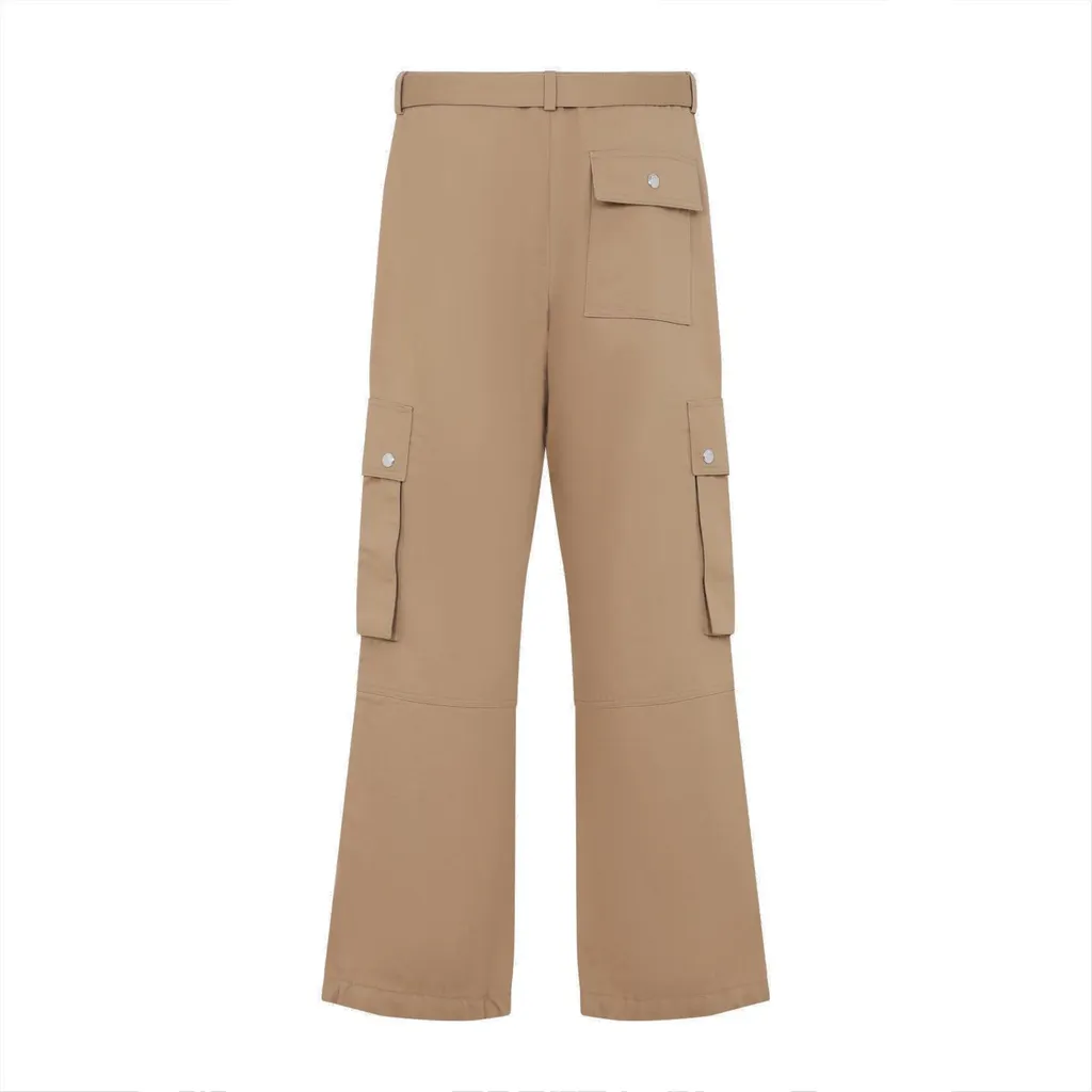 Jacquemus Belted Wide-Leg Cargo Pants