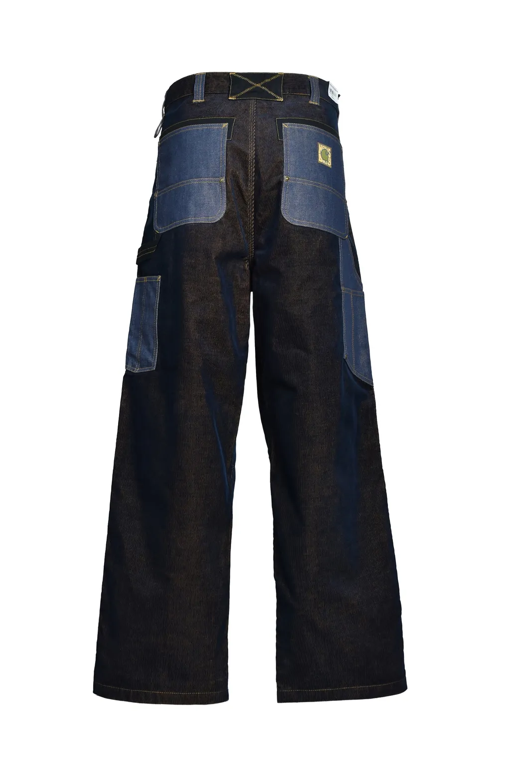 Og Double Knee Pant / Nd Dark Navy / Mustard