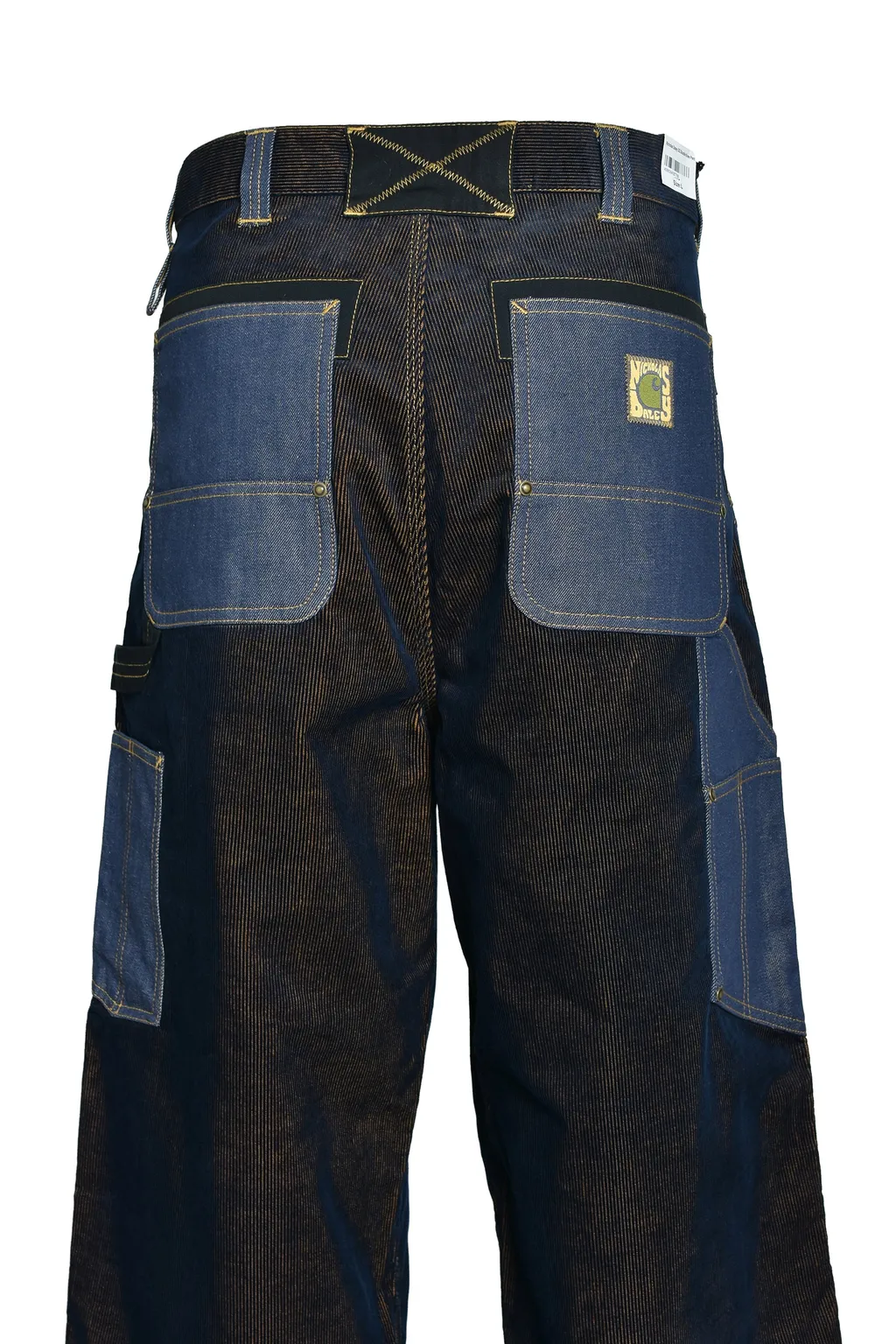 Og Double Knee Pant / Nd Dark Navy / Mustard