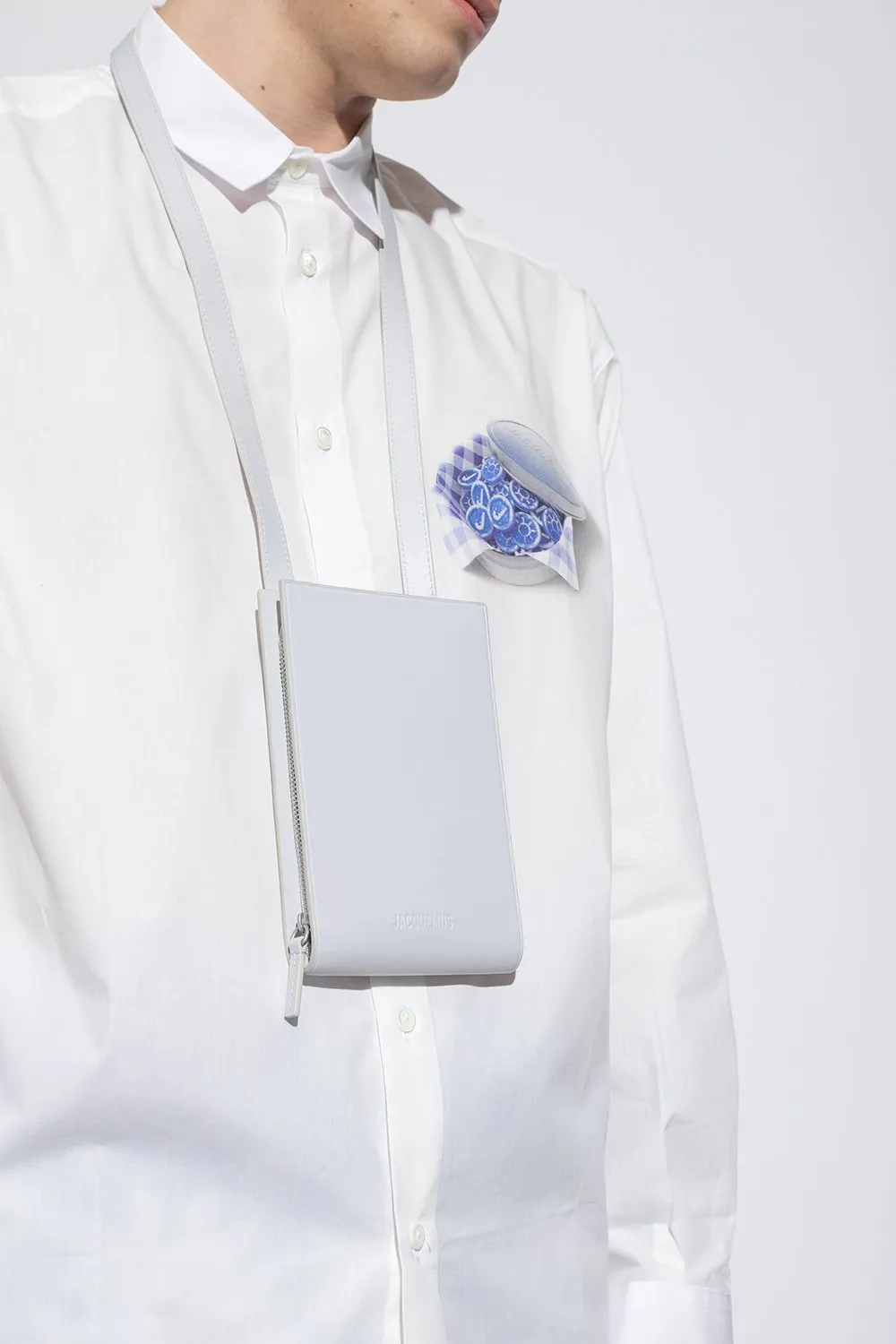 Jacquemus Zip-Up Strapped Shoulder Bag