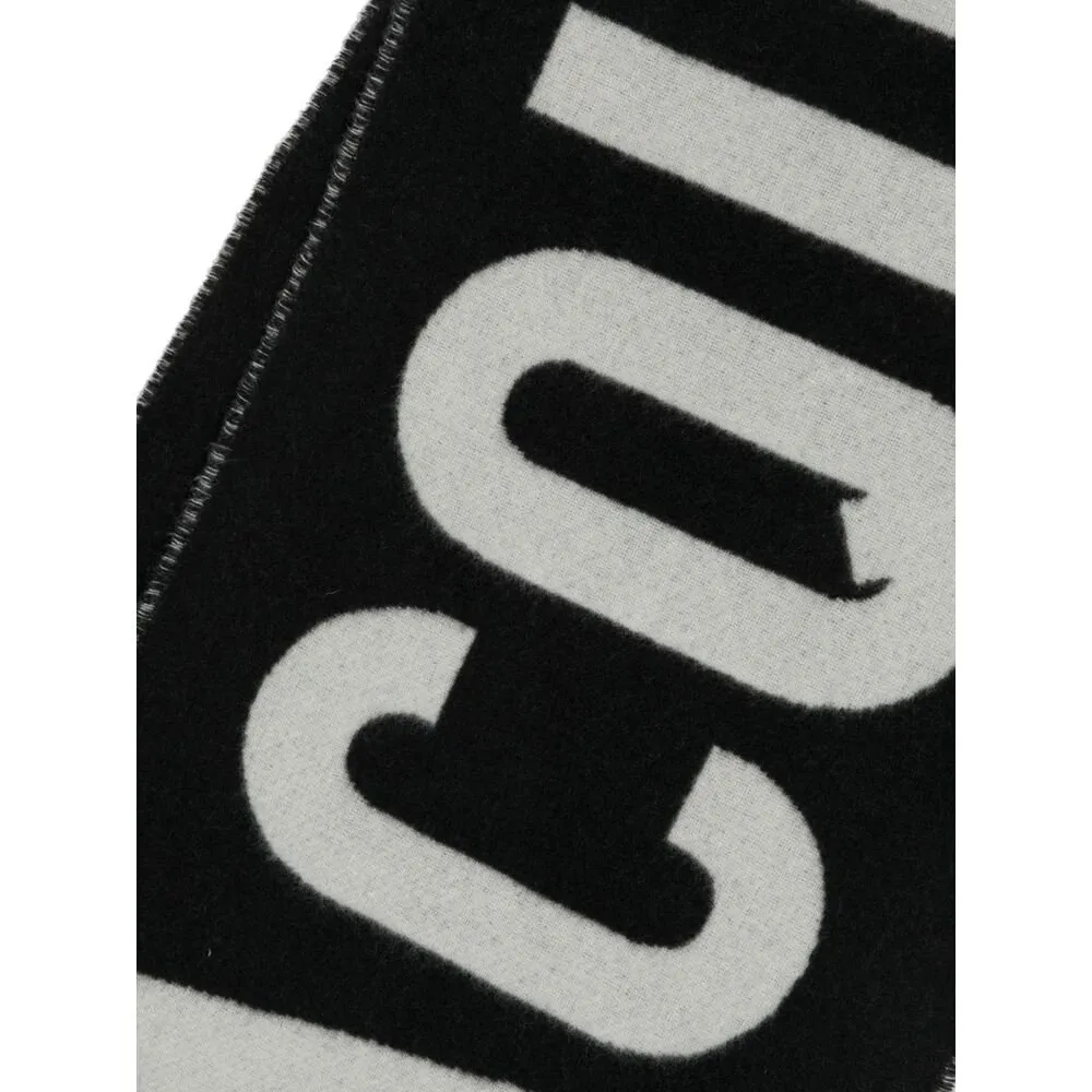 Jacquemus Logo Jacquard Fringed Edge Scarf