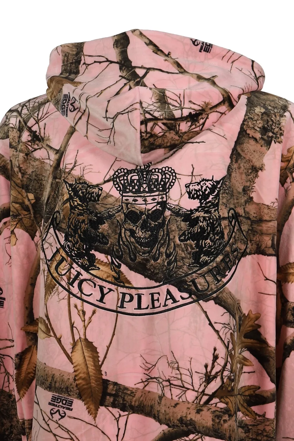 Realtree Velor Hoodie / Pink Edge