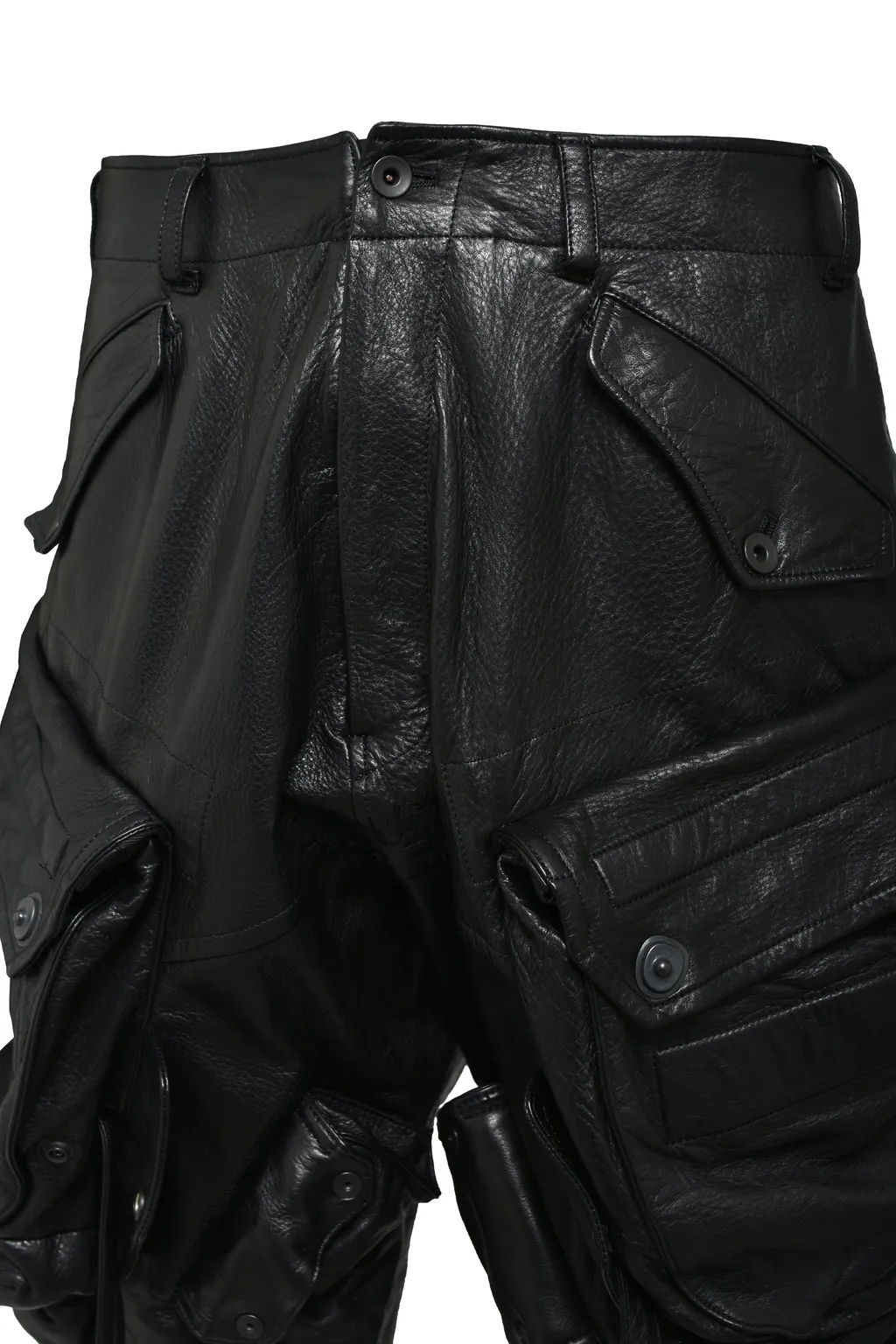 Cow Skin Gasmask Cargo / Black