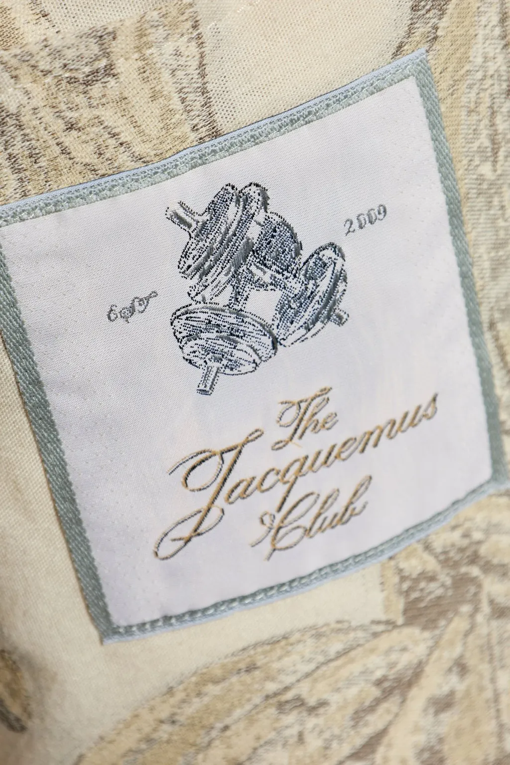 Jacquemus The Aloe Banana Jacquard Shorts